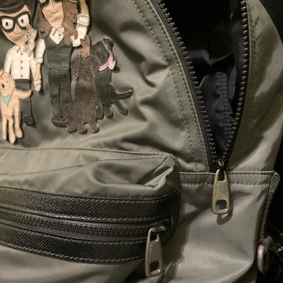 DOLCE & GABBANA Nylon Vulcano Backpack and Pouch - Picture 4 of 16